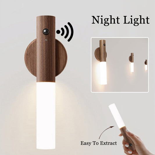 "Auto LED Magnetic PIR Motion Sensor Night Light"