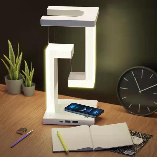 "Creative Wireless Charging Floating Table Lamp"